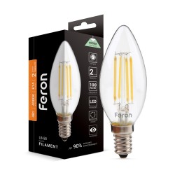 Светодиодная лампа Feron Filament LB-58 4Вт E14 4000K