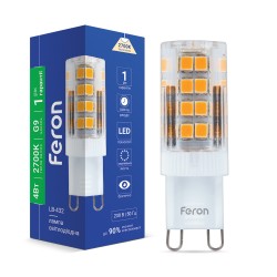 Світлодіодна лампа Feron LB-432 4Вт G9 2700K