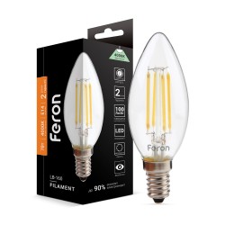 Світлодіодна лампа Feron Filament LB-160 7Вт E14 4000K