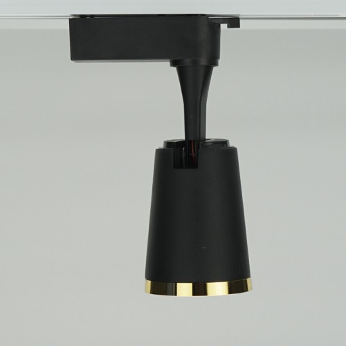 Трековый светильник Feron AL111 18W черный-золото