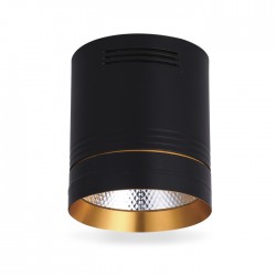Светодиодный светильник Feron AL542 10W Черное золото