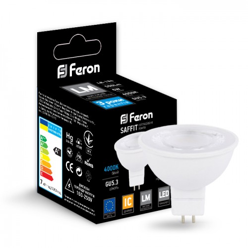 Світлодіодна лампа Feron LB-194 6Вт G5.3 4000K
