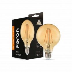 Світлодіодна лампа Feron Filament LB-163 6Вт E27 2700K